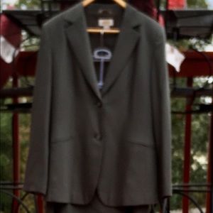 Talbots, 2pc, skirt suit, Italian fabric